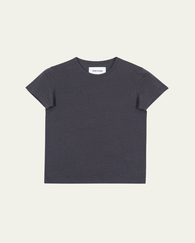 Cotton-Cashmere Crewneck T-Shirt